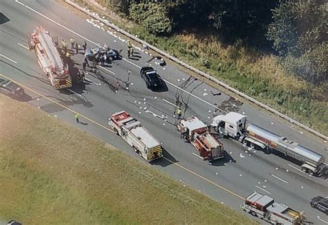 Accident on rt 95 today - According to the statement, state troopers responded to the crash, on southbound I-95 before Route 212 in Beltsville, around 8 a.m. Saturday. The tractor-trailer driver, Nico McClure, 27, of North ...